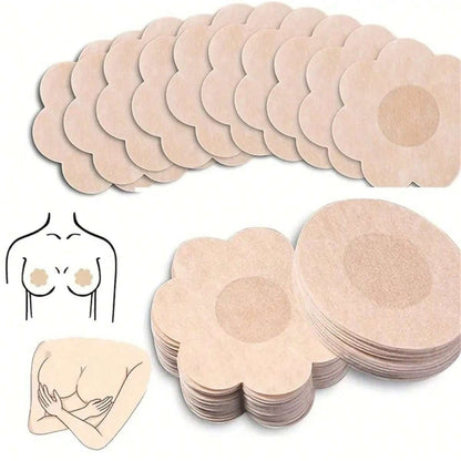 Disposable Nipple Covers – Invisible Breast Petals, Seamless Fit