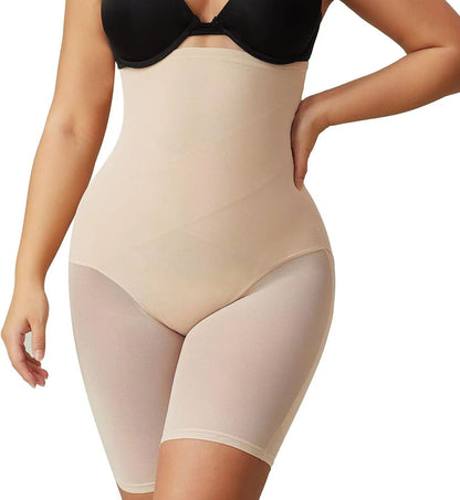 Seamless High-Waisted Shapewear Corset Tummy Control Shorts